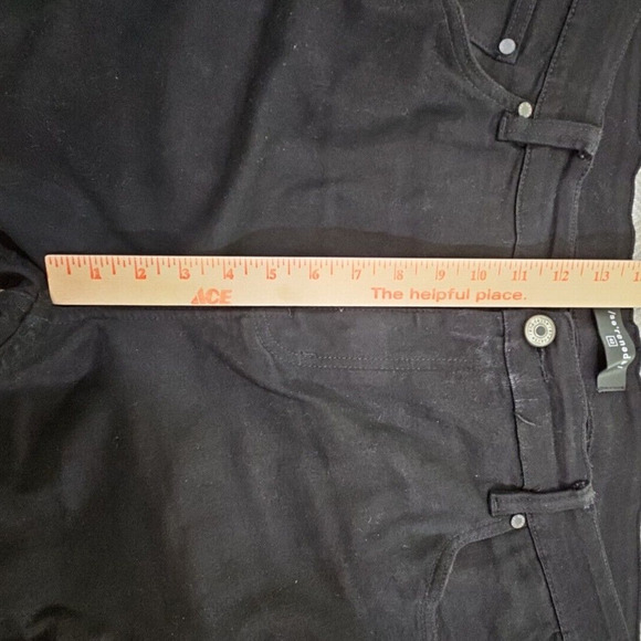 Serenede Cybercloud Men's Black Cargo Jeans Slim Fit Pants - Size 42 Denincore - Picture 5 of 15